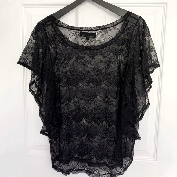 B+AB Lace Tee - Picture 2 of 3